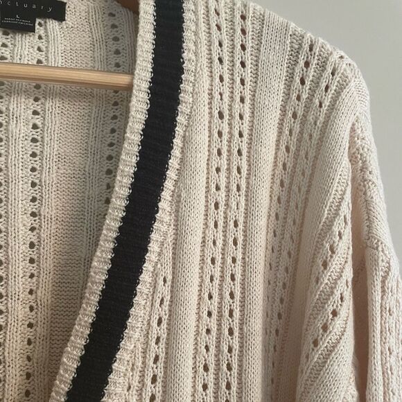 NWOT Sanctuary Sport Stripe cardigan sweater - Picture 5 of 8